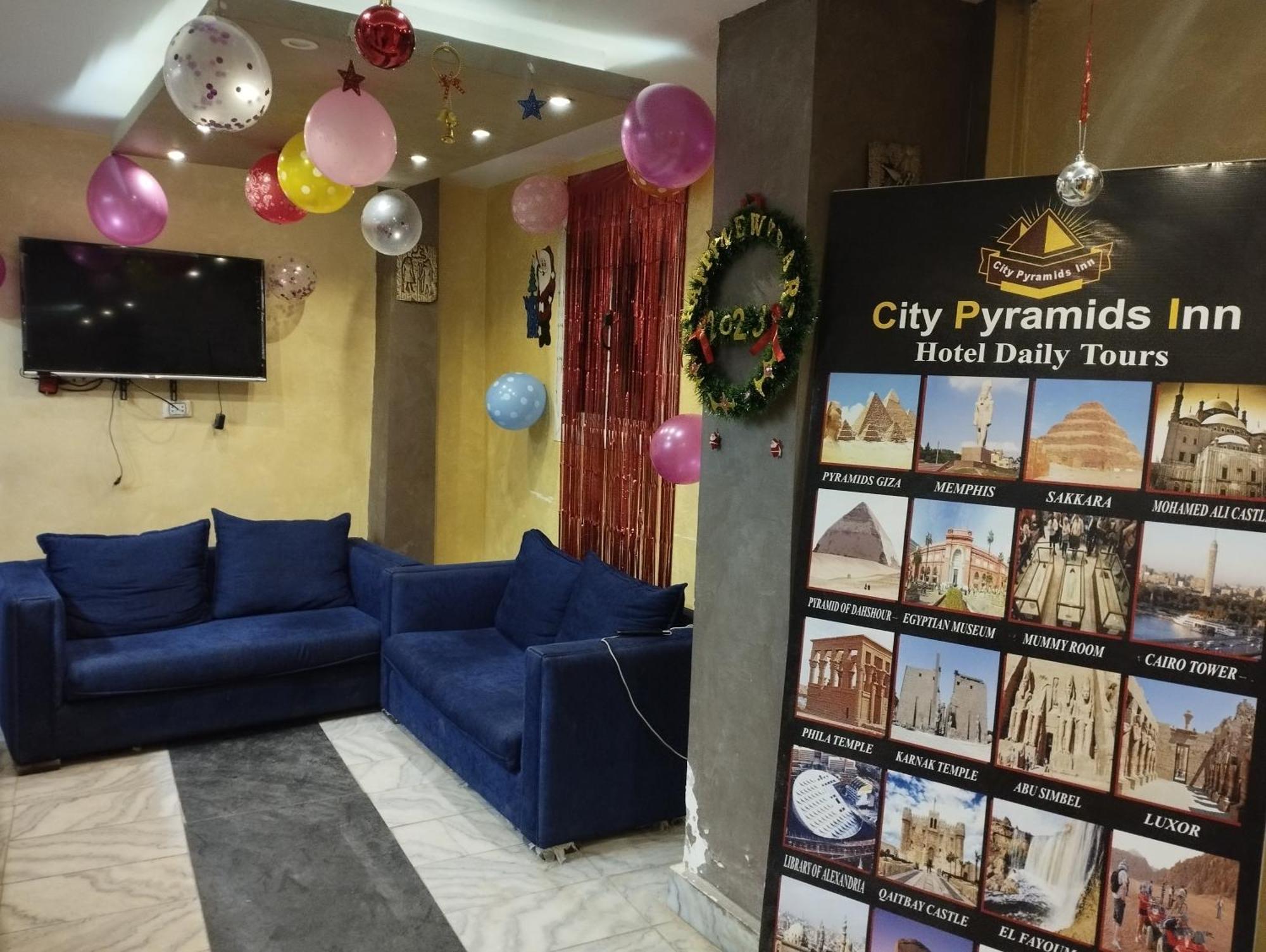 City Pyramids Inn Kafret el-Gabal Eksteriør bilde