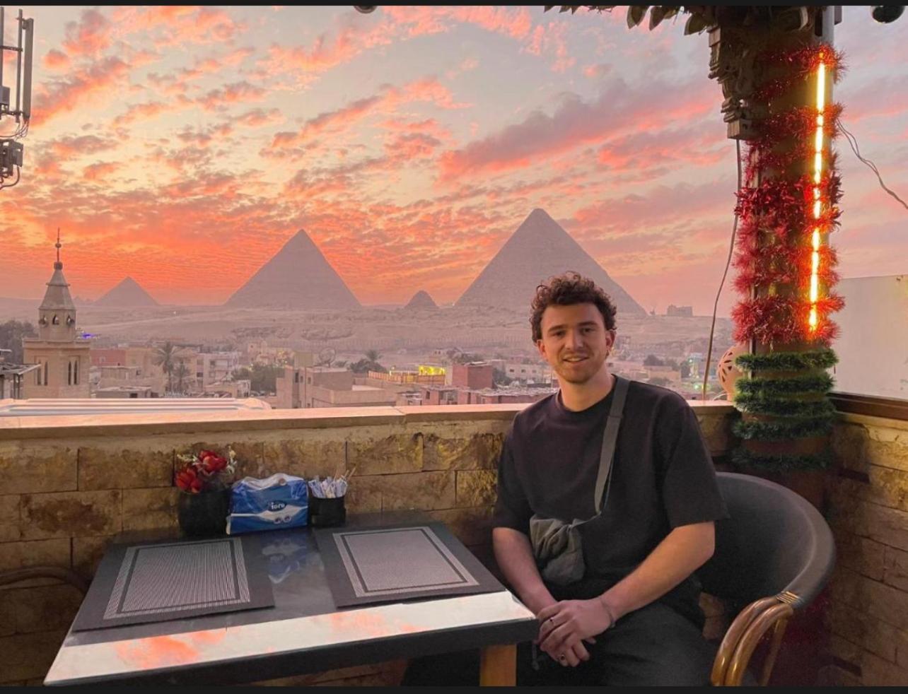 City Pyramids Inn Kafret el-Gabal Eksteriør bilde
